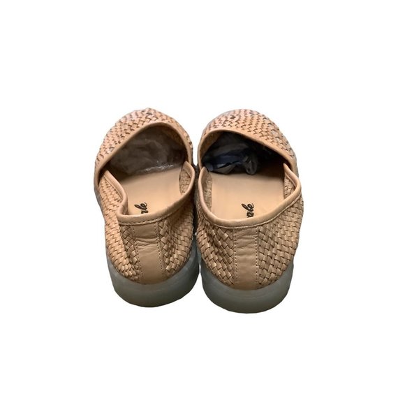 FREE PEOPLE Women's Pink & Gray Braided Leather Slip-On Comfort Shoe-Size 7 - Picture 5 of 11